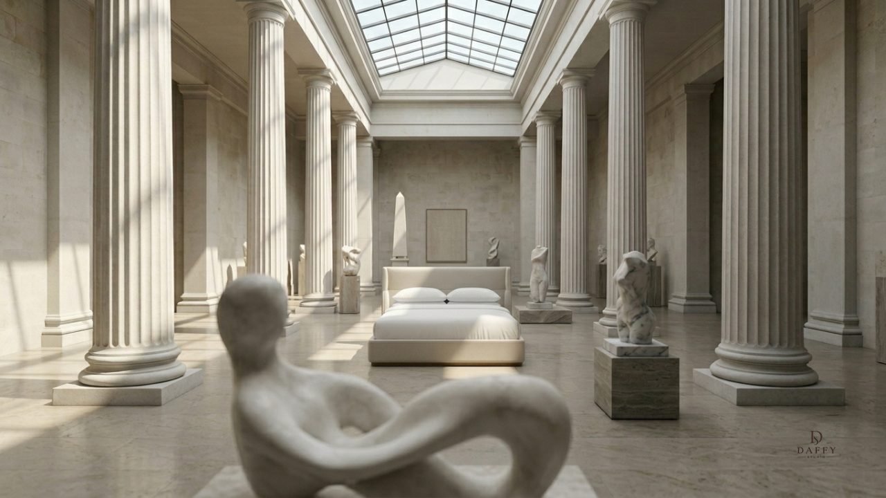 Mika Bed Lifestyle render
