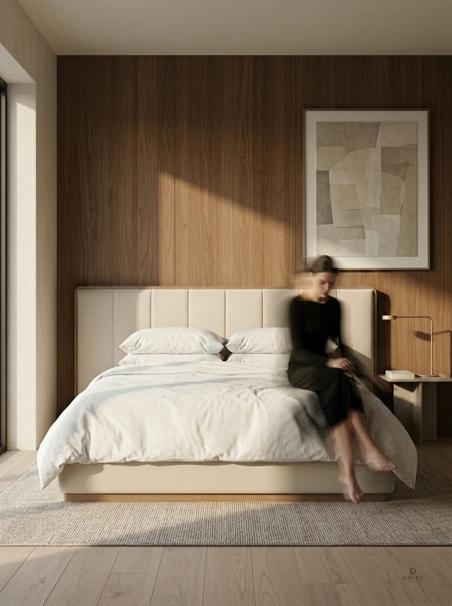 Portofino Bed Magazine angle
