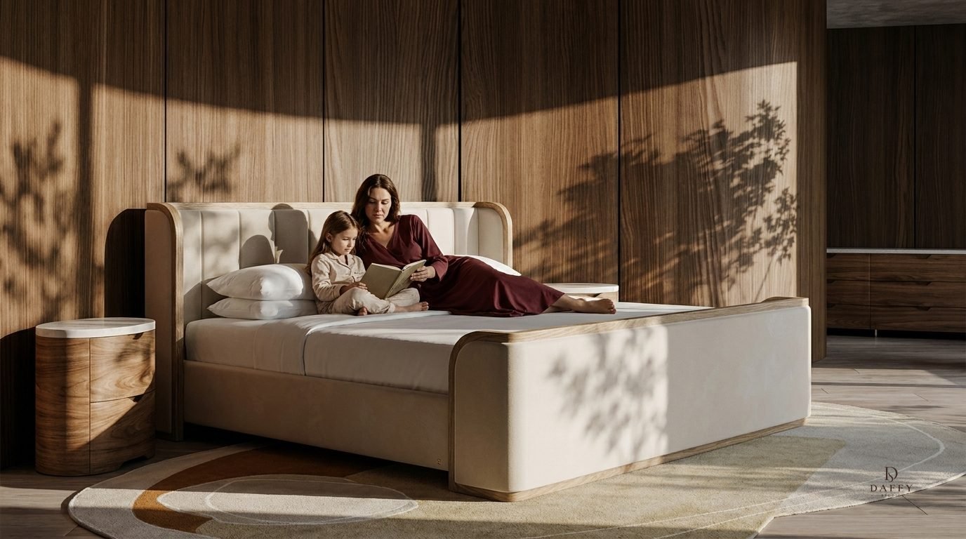 Ravello Bed Magazine render